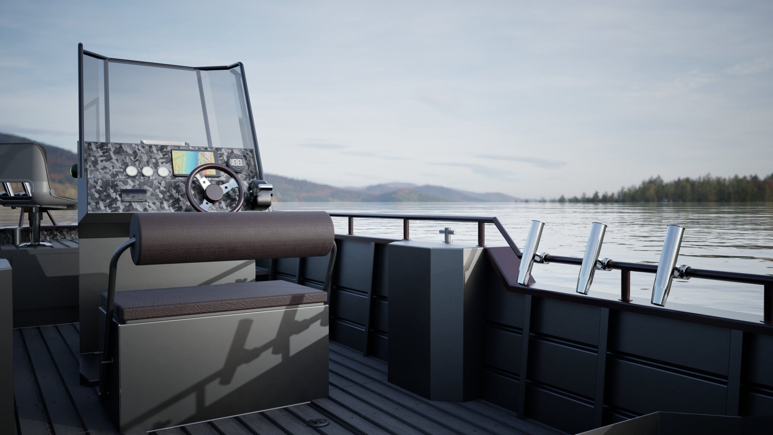 Aluminium Fishing Boat Open Deck – HAMMER 599 SPORT slide