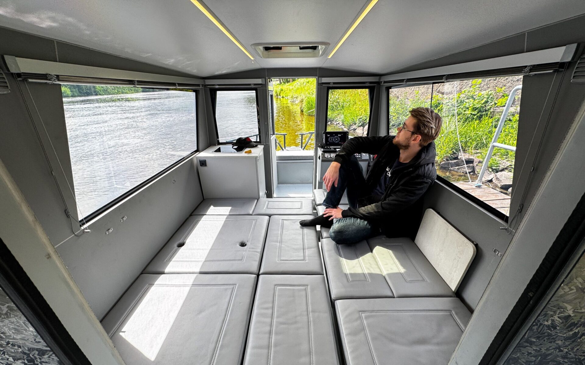 Stevige aluminium cabine