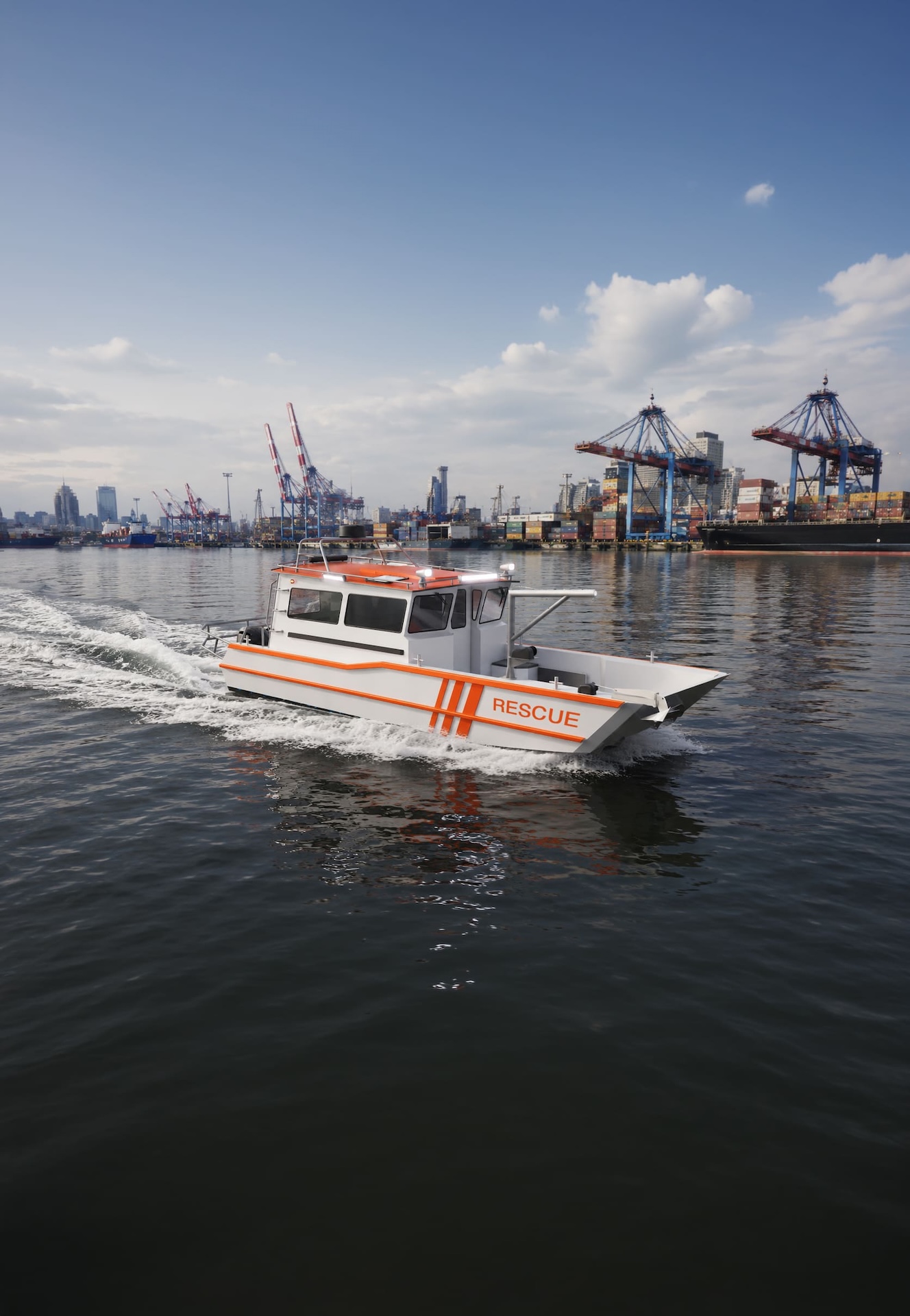 Professionele aluminium reddingsboten – Defender 9 