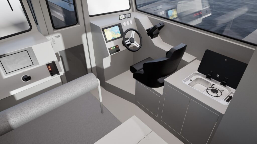 defender-9-law-enforcement-boat-cabin-interior