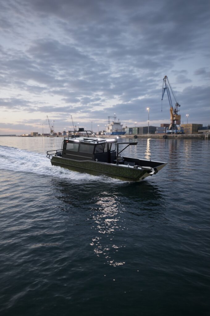 Professional Aluminum Military Boats – Defender 9