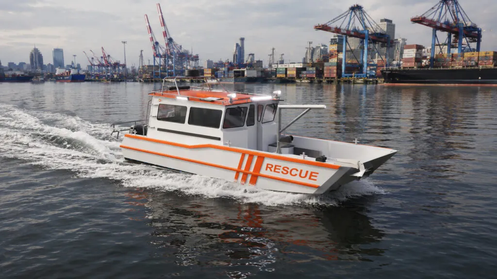 defender-9-professional-rescue-response-boat-on-water