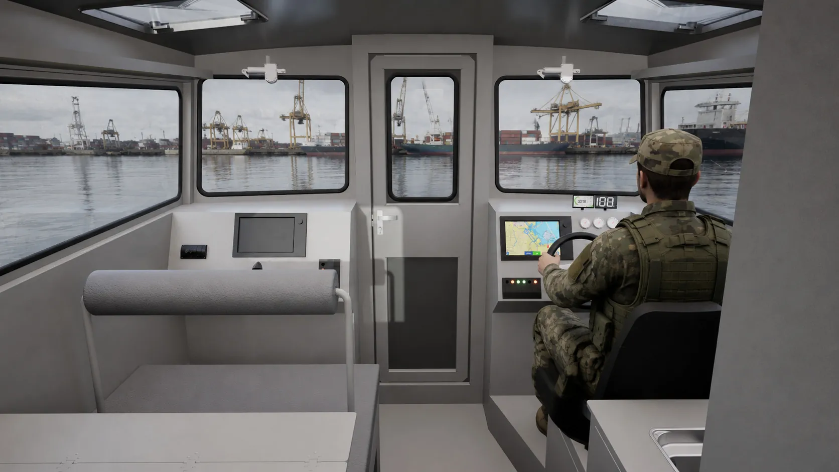 Professional Aluminum Military Boats – Defender 9 slide