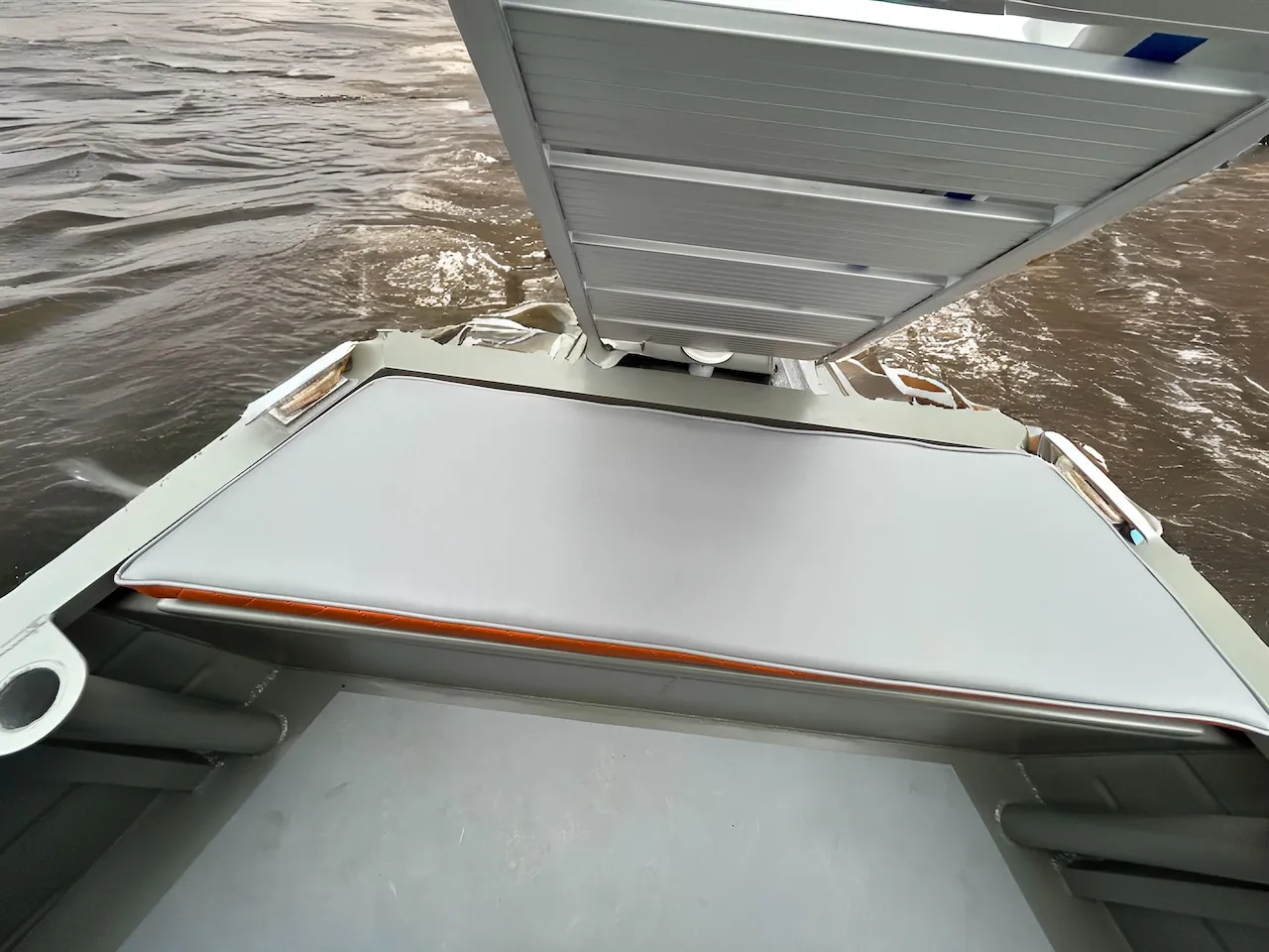 Seat cushions for bow storage box (leatherette)
