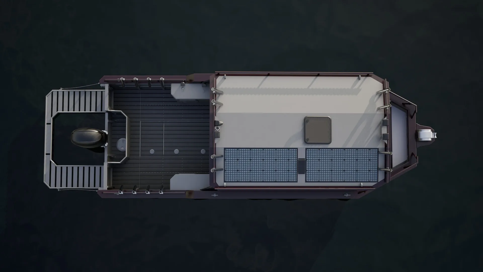 Aluminium Cabin Fishing Boat – HAMMER 599 PRO slide