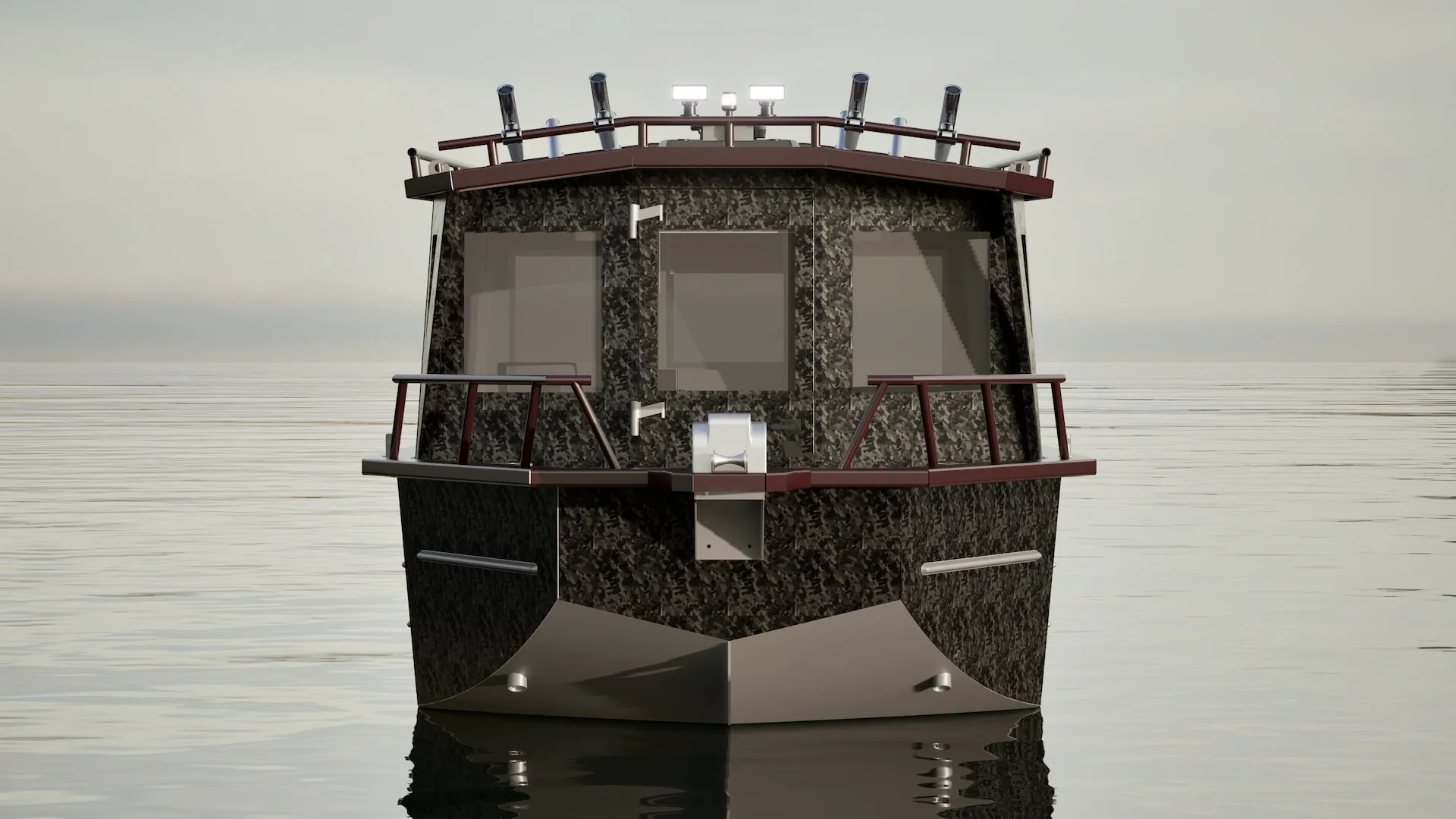 Aluminium Cabin Fishing Boat – HAMMER 599 PRO slide