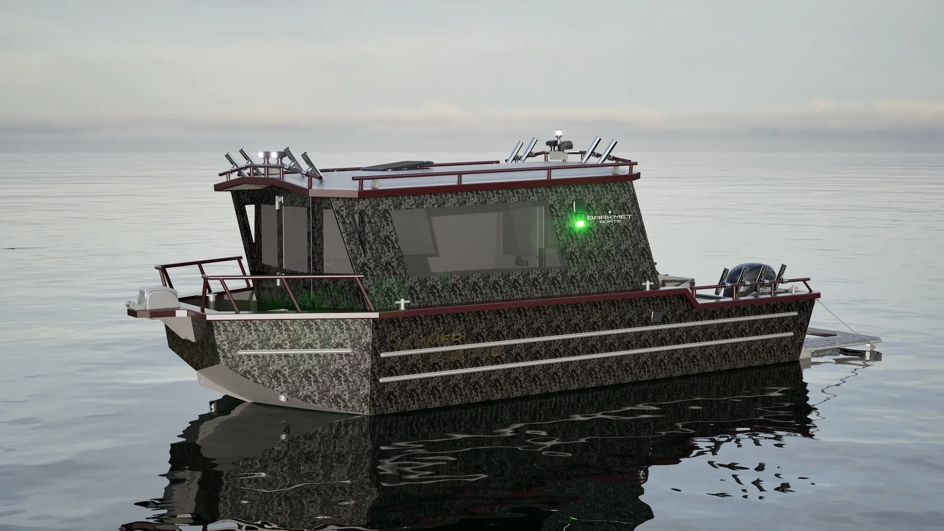 Aluminium Cabin Fishing Boat – HAMMER 599 PRO slide