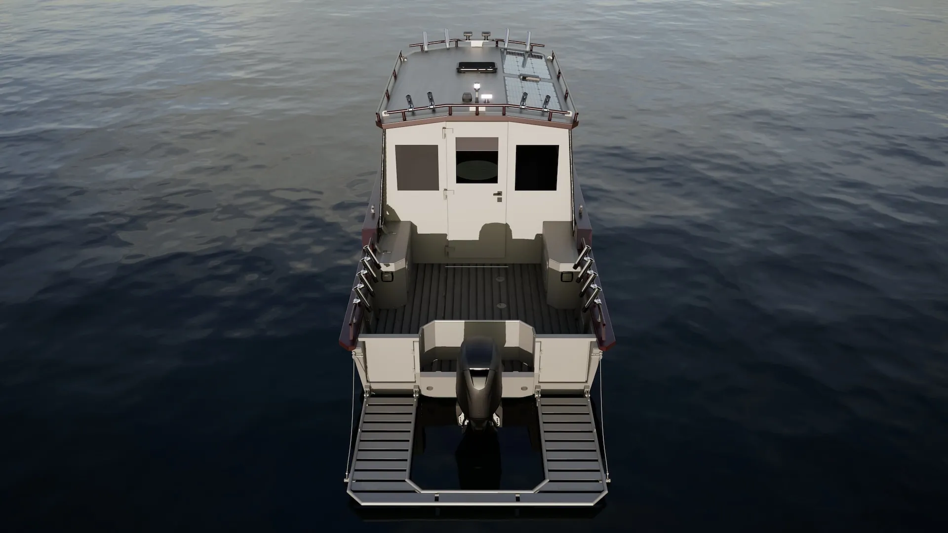 Aluminium Cabin Fishing Boat – HAMMER 599 PRO slide