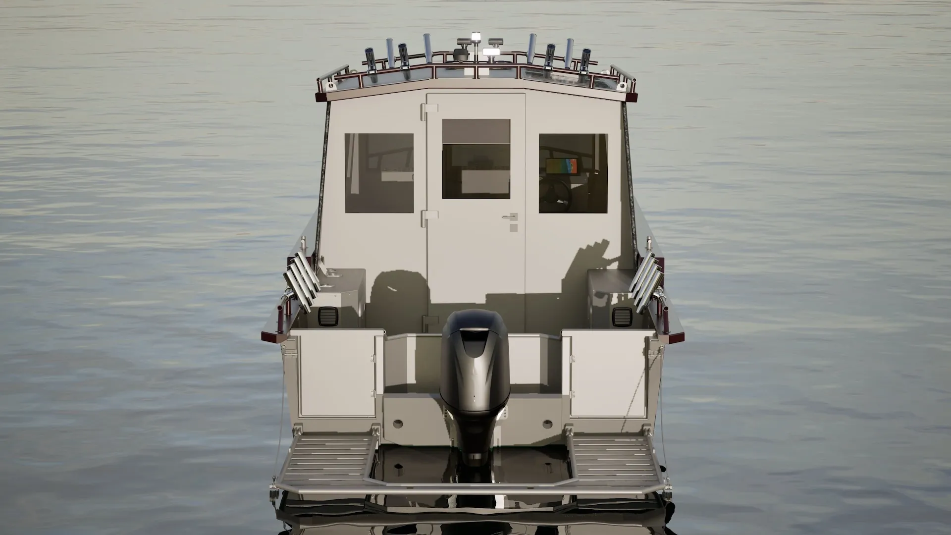 Aluminium Cabin Fishing Boat – HAMMER 599 PRO slide