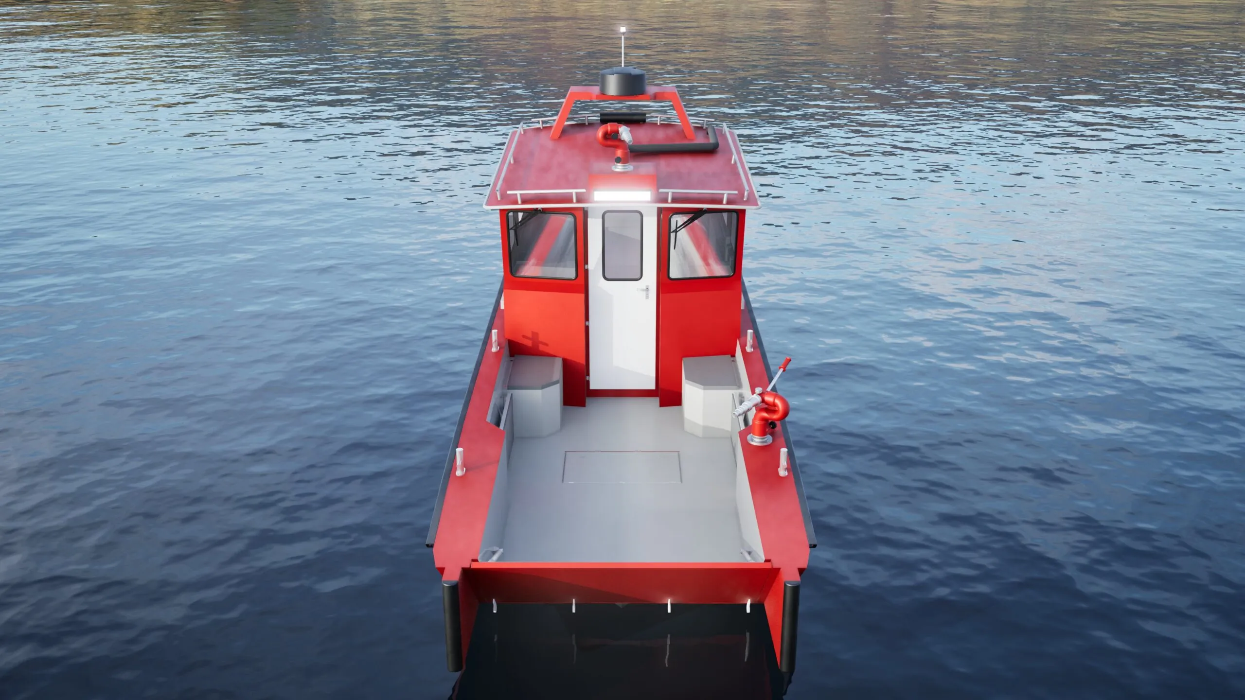 Professional Aluminum Fire Boats – Defender 9 slide