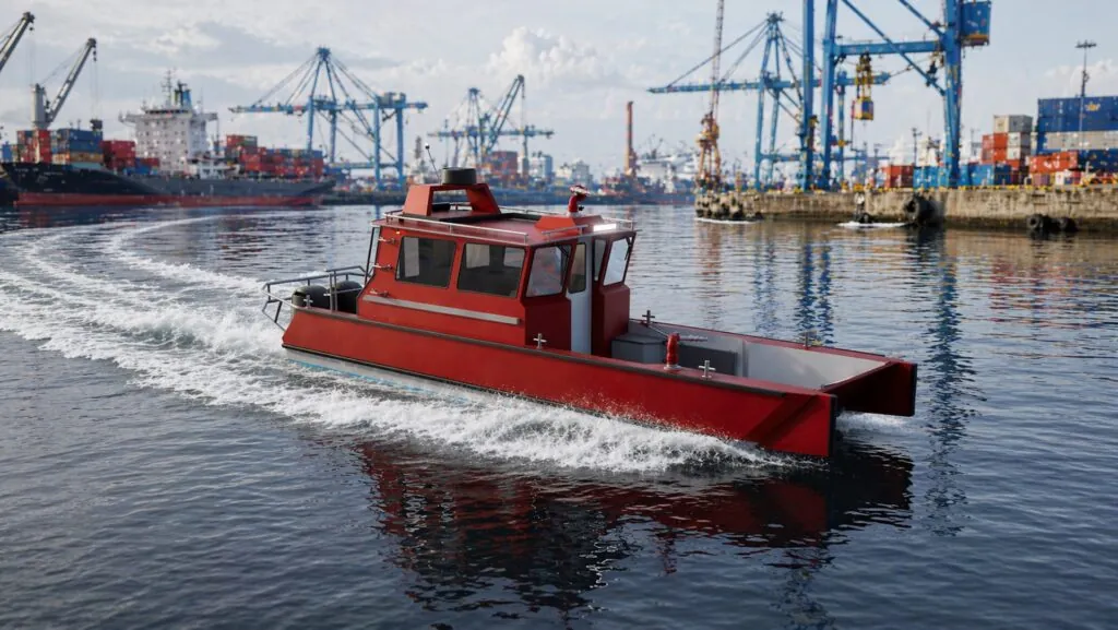 professional aluminum fire boats DEFENDER 9